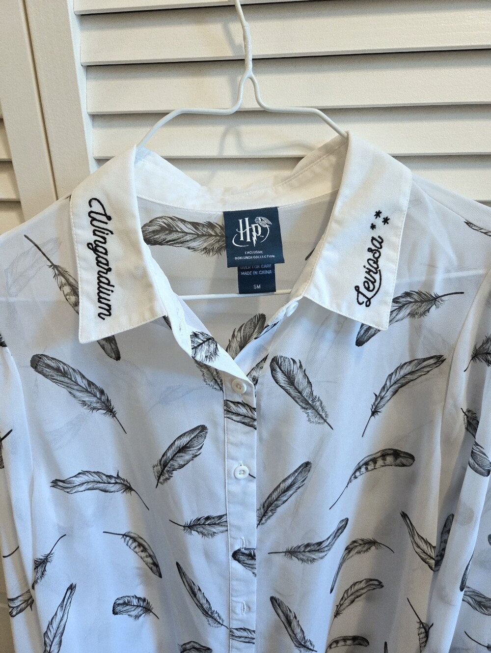 Harry Potter Wingardium Leviosa Sheer Blouse S | BoxLunch Exclusive
